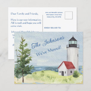 Cartão Postal Nós Mudamos Orçamento de Água do Farol