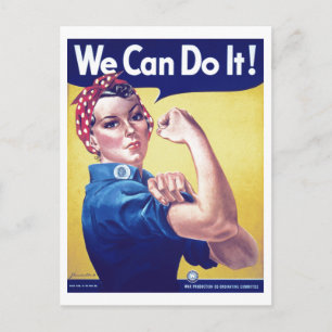 Cartão Postal Nós Podemos Fazer Isso Rosie a Riveter EUA Estados