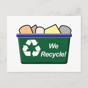 Cartão Postal Nós Reciclares!