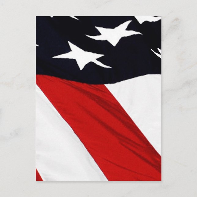 Cartão Postal Nossa bandeira (Frente)