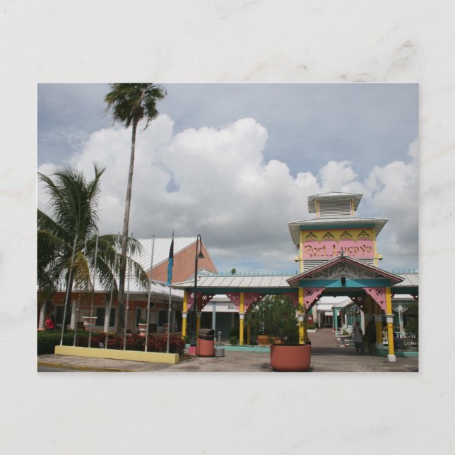 Cartão Postal Nossa Lucaya Freeport Grand Bahama Island Bahamas (Frente)