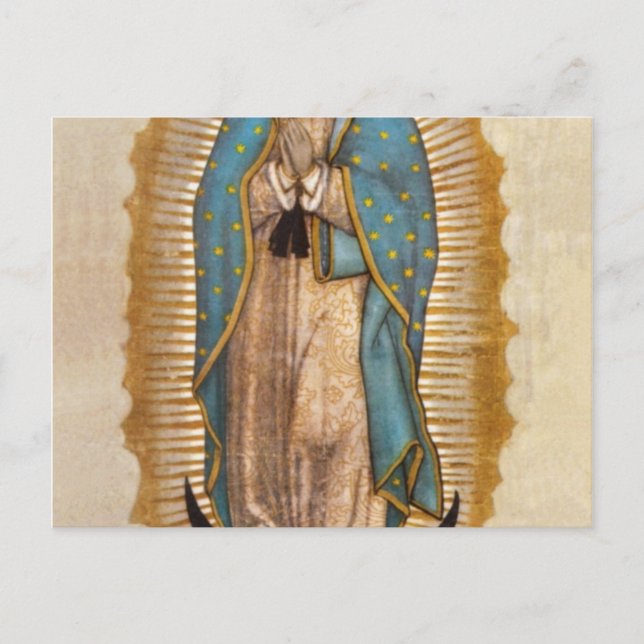 Cartão Postal Nossa Senhora de Guadalupe (Frente)