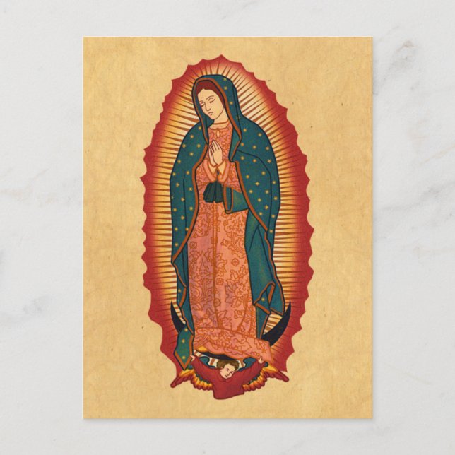 Cartão Postal Nossa Senhora de Guadalupe (Frente)