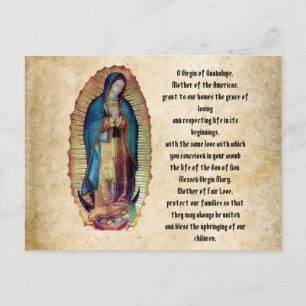 Cartão Postal Nossa Senhora de Guadalupe, Nuestra Señora de Guad