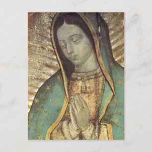 CARTÃO POSTAL NOSSA SENHORA DE GUADALUPE REZE POR NÓS