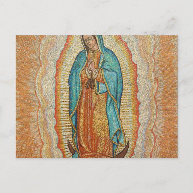 Cartão Postal Nossa Senhora de Guadalupe Versão (Frente)