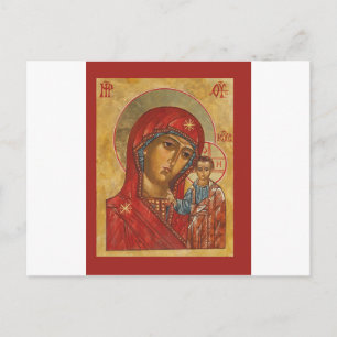 Cartão Postal Nossa Senhora de Kazan