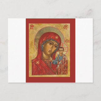 Cartão Postal Nossa Senhora de Kazan