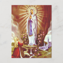 Cartão Postal Nossa Senhora de Lourdes