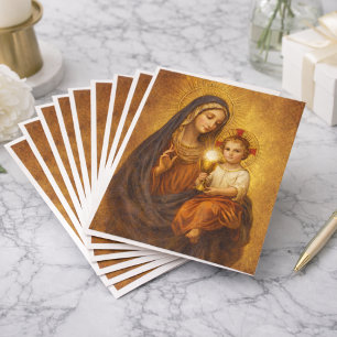 Cartão Postal Nossa Senhora do Santíssimo Sacramento Maria Jesus