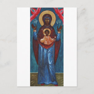 Cartão Postal Nossa Senhora do Sinal Impressão de Arte Luz Etern