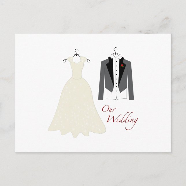 Cartão Postal Nosso Casamento (Frente)