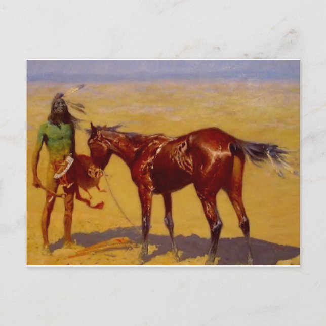 Cartão Postal Nostalgia Ocidental (Frente)