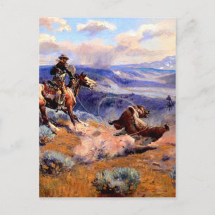 Cartão Postal Nostalgia Ocidental