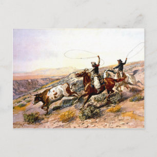 Cartão Postal Nostalgia Ocidental