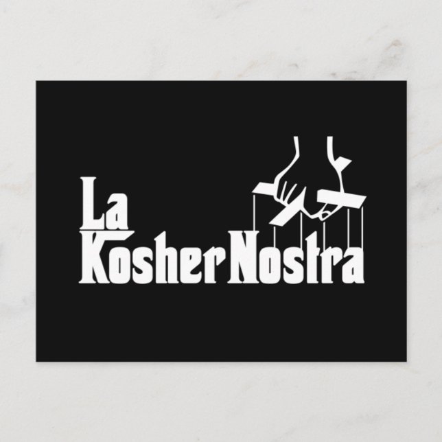 Cartão Postal Nostra Kosher (Frente)