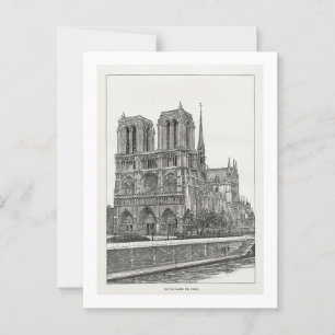 Cartão postal Notre Dame