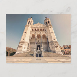 Cartão Postal Notre-Dame de Fourvière basilica