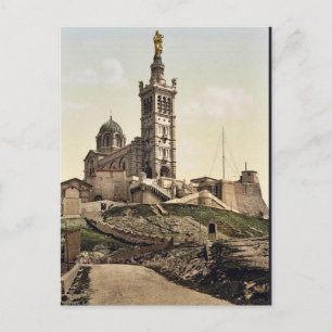 Cartão Postal Notre Dame de la Garde II, Marselha, França