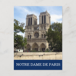 Cartão Postal Notre Dame de Paris