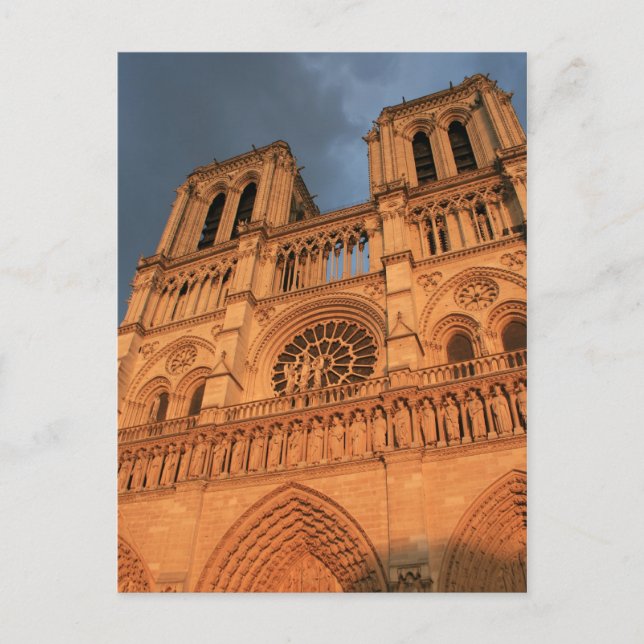 Cartão Postal Notre Dame de Paris (Frente)