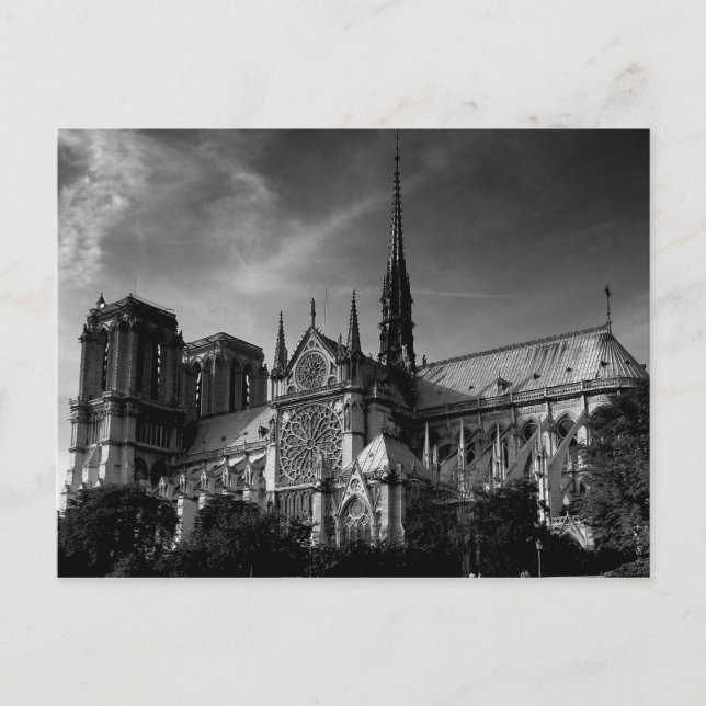 Cartão Postal Notre-Dame de Paris (Frente)