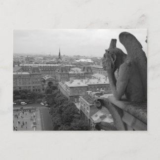 Cartão Postal Notre Dame Gargoyle 2