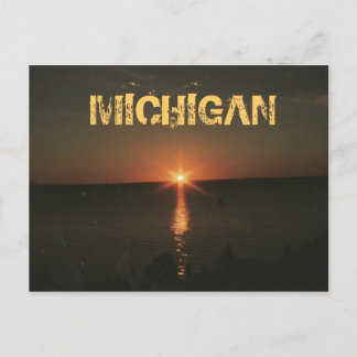 CARTÃO POSTAL NOTURNO MICHIGAN