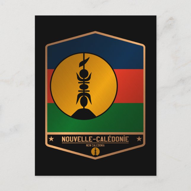 Cartão Postal Nova Caledónia (Frente)