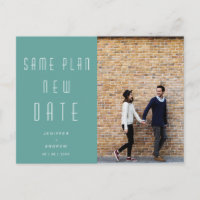 Nova data de casamento da Foto Moderna Minimalista