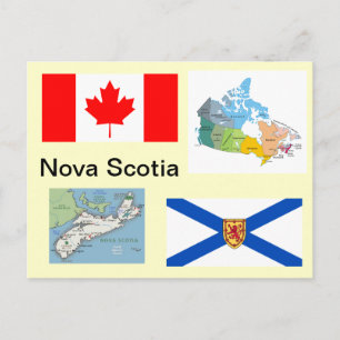 Cartão Postal Nova Escócia Canadá