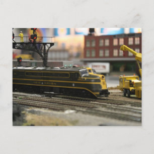 Cartão Postal nova ferrovia de refúgio dl-109