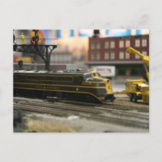 Cartão Postal nova ferrovia de refúgio dl-109