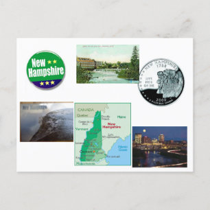 Cartão Postal Nova Hampshire 1