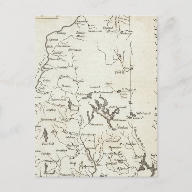 Cartão Postal Nova Hampshire 7 (Frente)