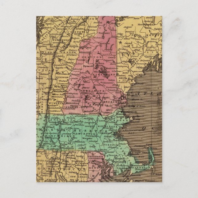 Cartão Postal Nova Inglaterra 4 (Frente)