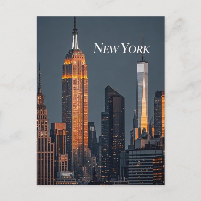 Cartão Postal Nova Iorque (Frente)