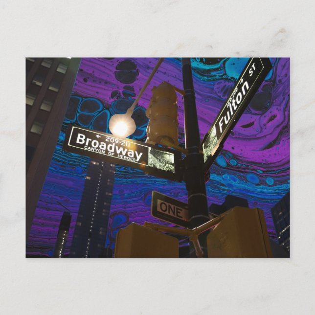 Cartão Postal nova iorque (Frente)