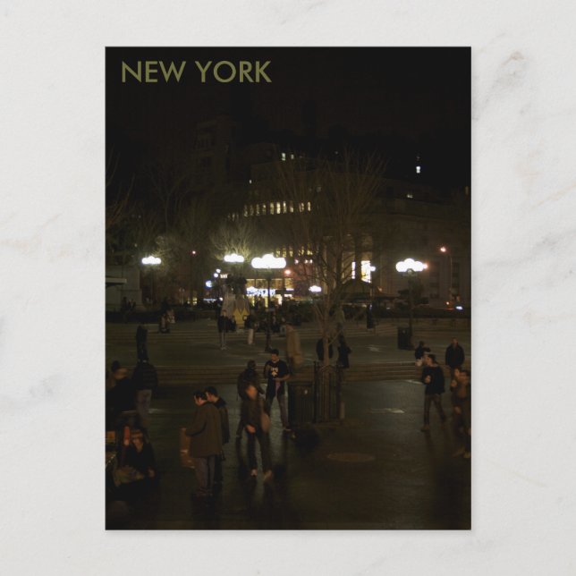 Cartão Postal NOVA Iorque (Frente)
