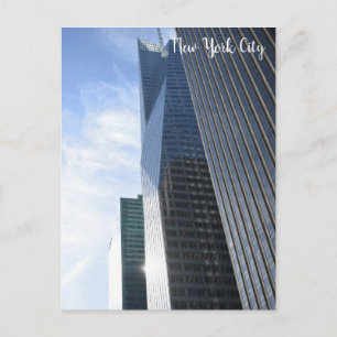 Cartão Postal Nova Iorque 6 Avenue arranha-céus Edifícios NYC