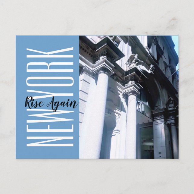 Cartão Postal Nova Iorque-Broadway (Frente)