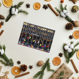 Cartão Postal Nova Iorque de Corrente das Luzes