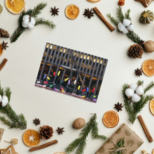 Cartão Postal Nova Iorque de Corrente das Luzes