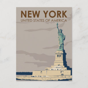 Cartão Postal Nova Iorque, Estátua da Liberdade