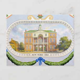 Cartão Postal Nova Iorque Hall - 1765