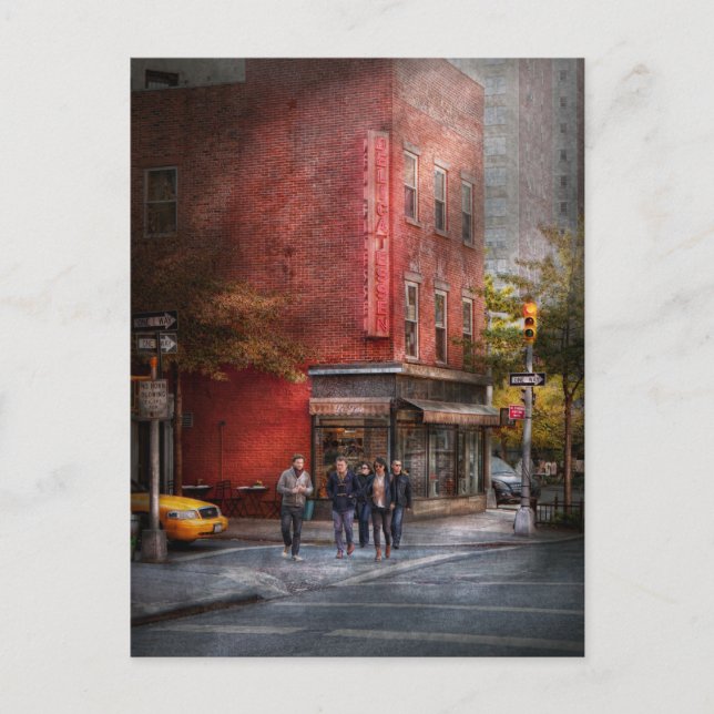 Cartão Postal Nova Iorque - Loja - A velha delicadeza (Frente)