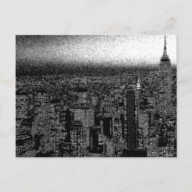 Cartão Postal Nova Iorque Pop (Frente)