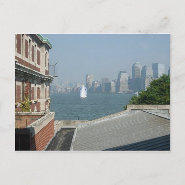 Cartão Postal Nova Iorque Vista do compartimento (Frente)