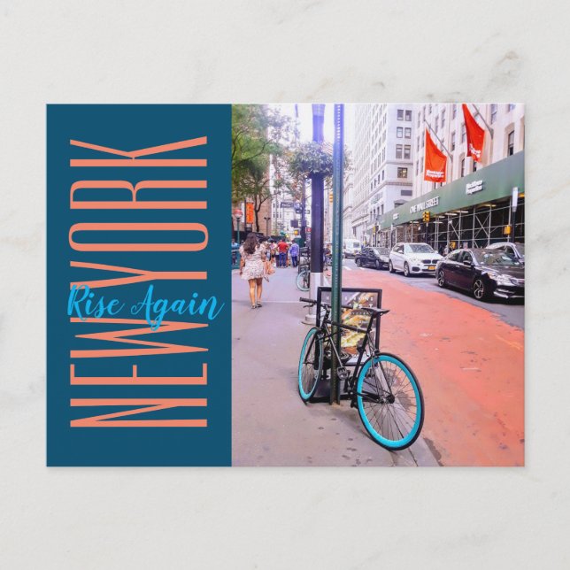 Cartão Postal Nova Iorque-Wall Street (Frente)