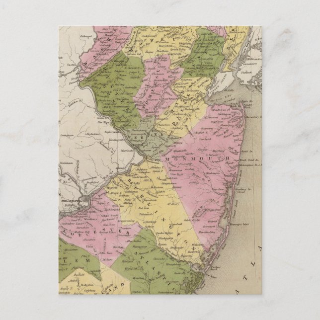 Cartão Postal Nova Jersey 16 (Frente)